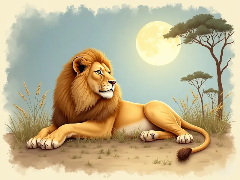 Rüya görseli: aslan