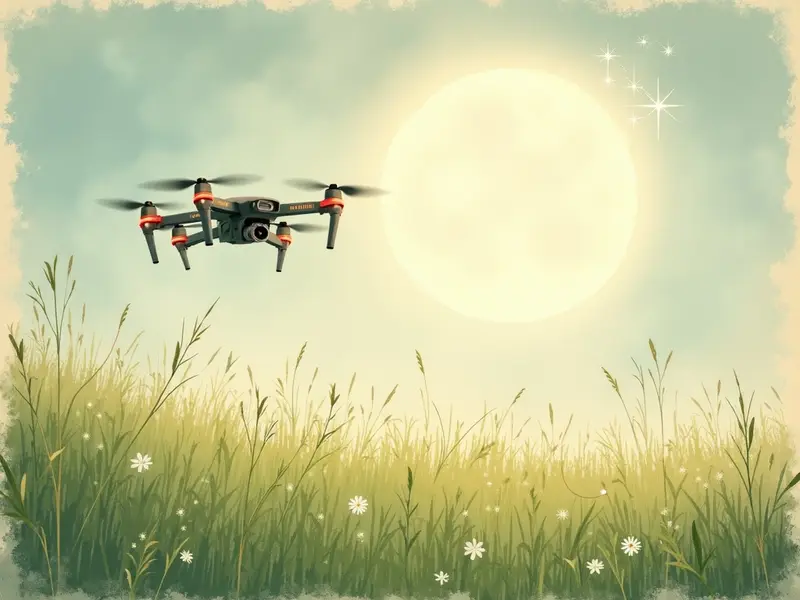 Rüya görseli: gece drone