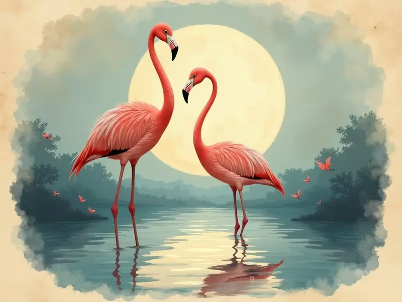 Rüya görseli: flamingo