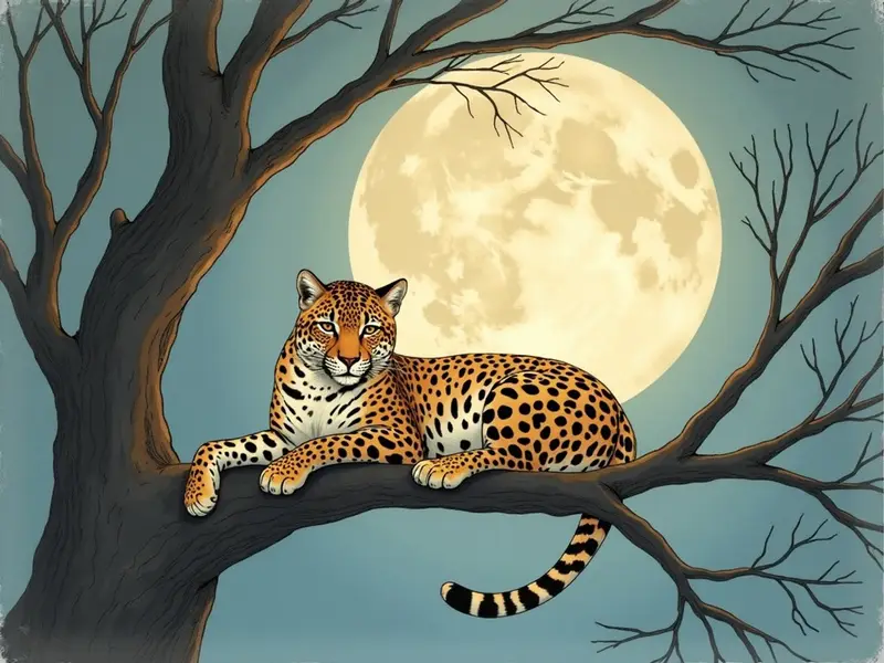 Rüya görseli: evde leopar