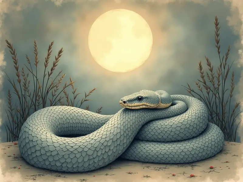 Rüya görseli: piton yılanı
