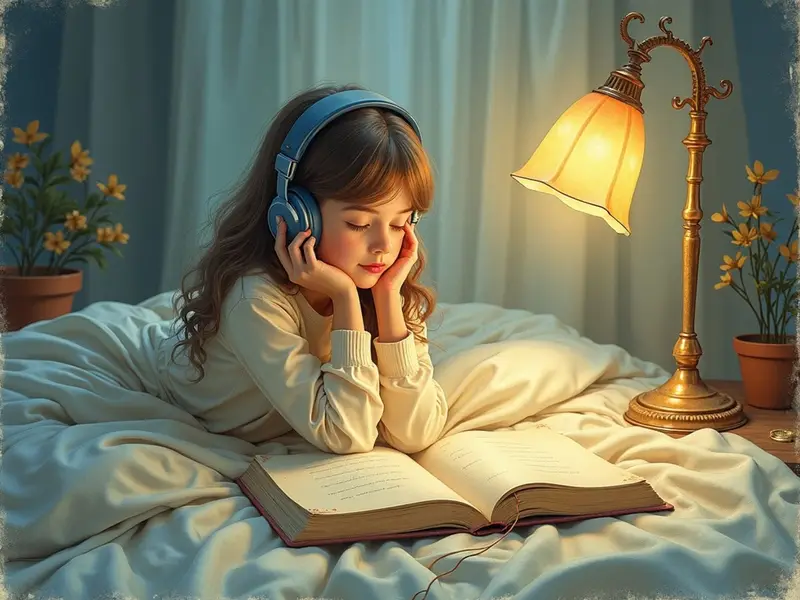 Rüya görseli: podcast dinlemek