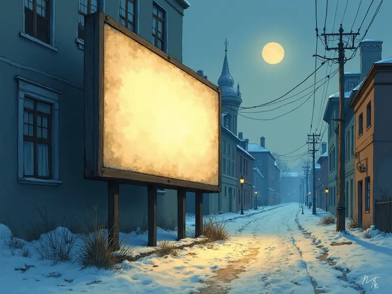 Rüya görseli: reklam panosu