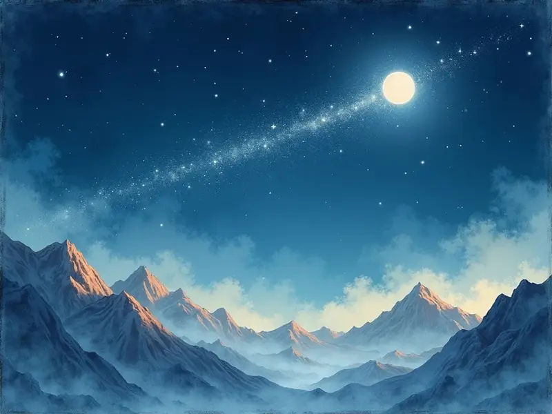 Rüya görseli: meteor yağmuru izlemek